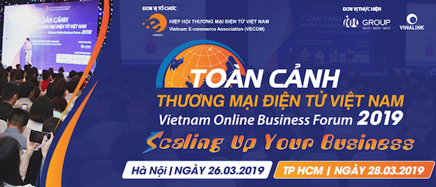 About 2,500 delegates are expected to participate in the Viet Nam Online Business Forum 2019. — Photo vecom.com