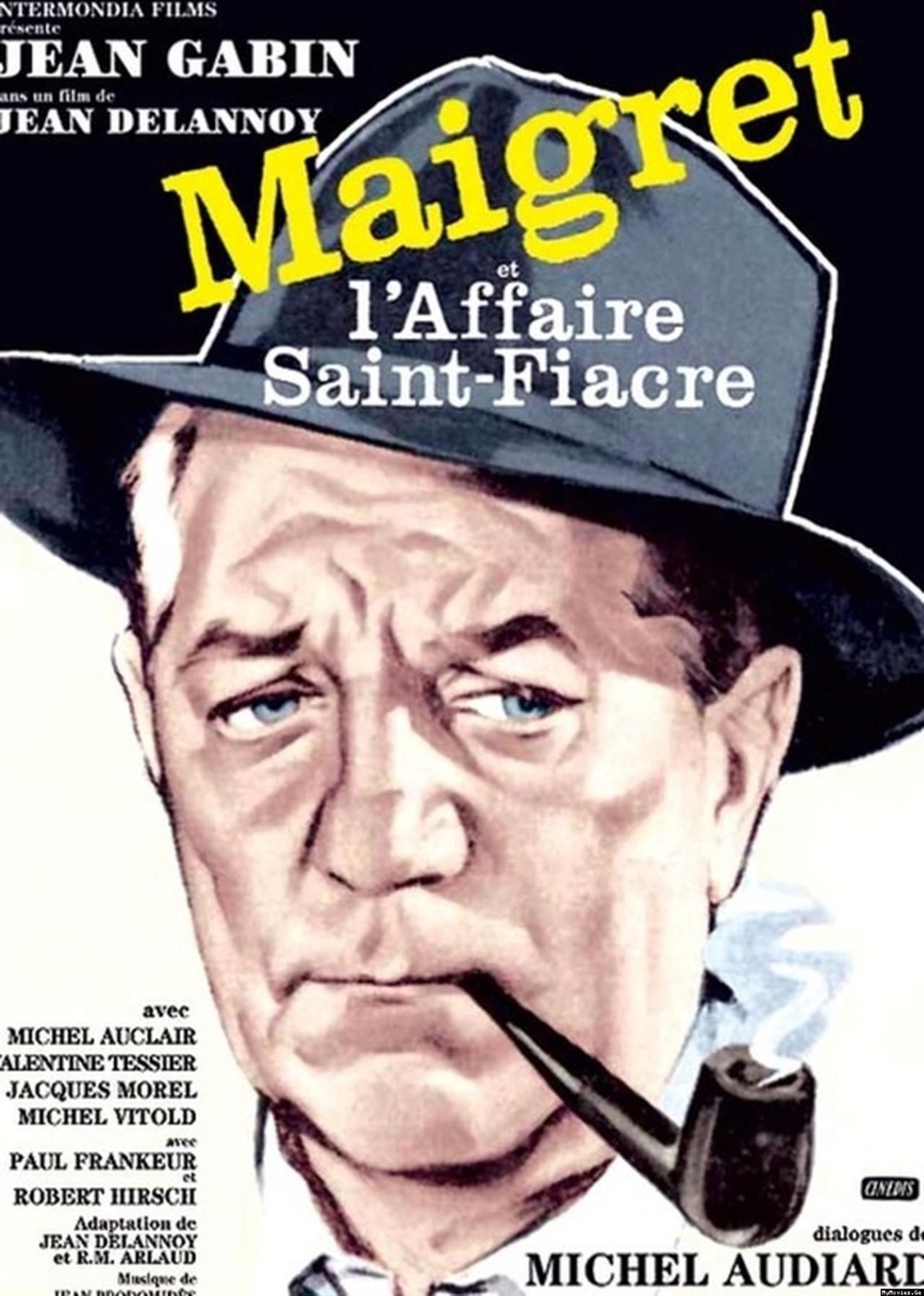 Poster of The Maigret and the St. Fiacre Case. 