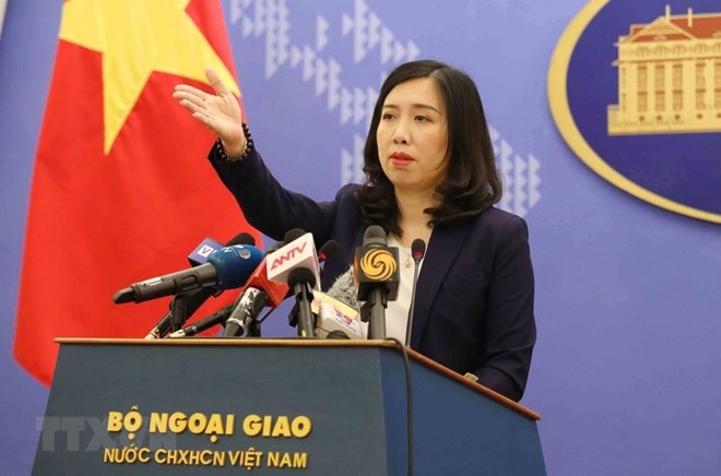 Ministry of Foreign Affairs Spokesperson Le Thi Thu Hang (Photo: VNA)