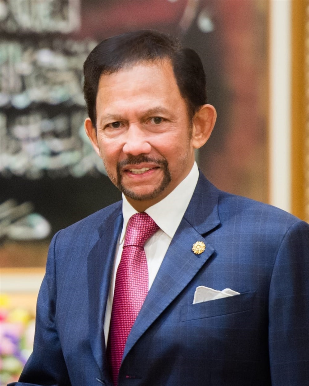 Sultan Haji Hassanal Bolkiah of Brunei.