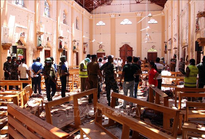 Bắt giữ 13 đối tượng liên quan đến loạt vụ nổ ở Sri Lanka