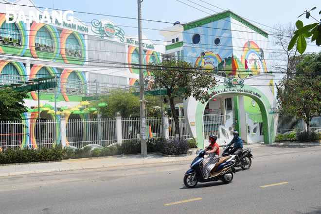 The Not Nhac Xanh (Green Musical Note) Pre-school located in Lien Chieu District’s Hoa Khanh Bac Ward is one of educational projects using preferential loans from the Fund