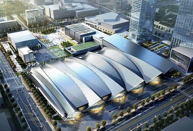 he Songdo Covensia Convention Centre in Incheon where the first Overseas Vietnamese Economic Forum will take place. (Photo: thuonghieuvaphapluat.vn)