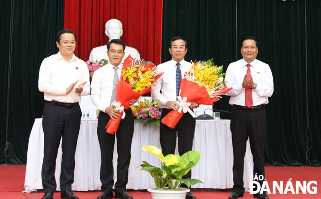 Ông Nguyễn Đăng Huy giữ chức Chủ tịch UBND quận Liên Chiểu