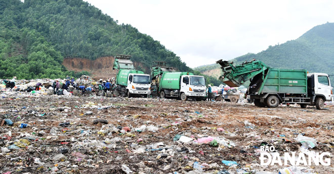 The Khanh Son landfill will be upgraded into an ecological solid waste treatment complex