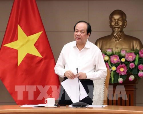 Minister-Chairman of the Government Office Mai Tien Dung (Photo: VNA)