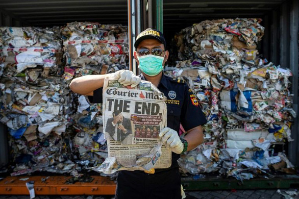 Indonesia trả hơn 210 tấn rác cho Úc