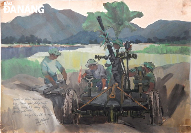 'Ký ức chiến trường': Tưởng nhớ một họa sĩ tài hoa