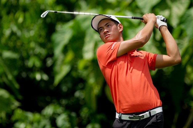 Truong Chi Quan will be one of Viet Nam's representatives at the upcoming Southeast Asian Amateur Golf Team Championship on July 24 to 27 in Vinh Phuc province. — (Photo: golfplus.vn)
