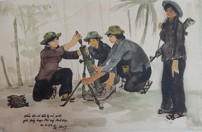 Khẩu đội Cối 62 Ly Nữ, Quân Giải Phóng Huyện Phù Mỹ Bình Định, 20.2.1972