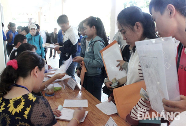 Trường Đại học Sư phạm (Đại học Đà Nẵng) đón hơn 1.500 tân sinh viên