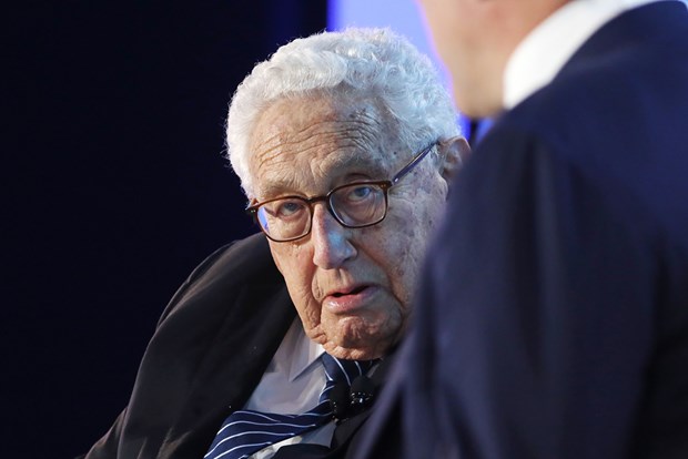 Cựu Ngoại trưởng Mỹ Henry Kissinger. (Nguồn: Bloomberg)