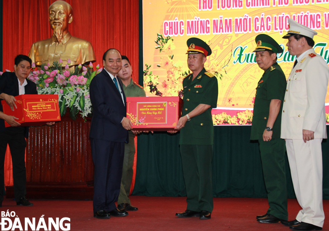 Thủ tướng Chính phủ Nguyễn Xuân Phúc thăm, chúc Tết tại Đà Nẵng