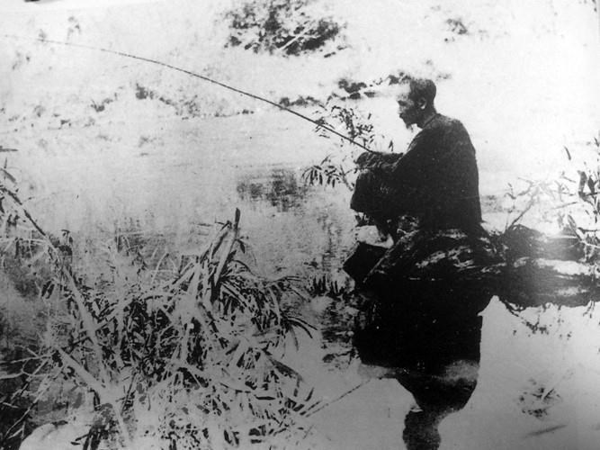  Ngày 28/1/1941, Bác Hồ từ Trung Quốc về nước và ở tại Pác Bó (Cao Bằng), trực tiếp lãnh đạo phong trào cách mạng. (Ảnh: TTXVN)