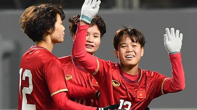 Thắng Myanmar 1-0, tuyển nữ Việt Nam vào vòng play-off