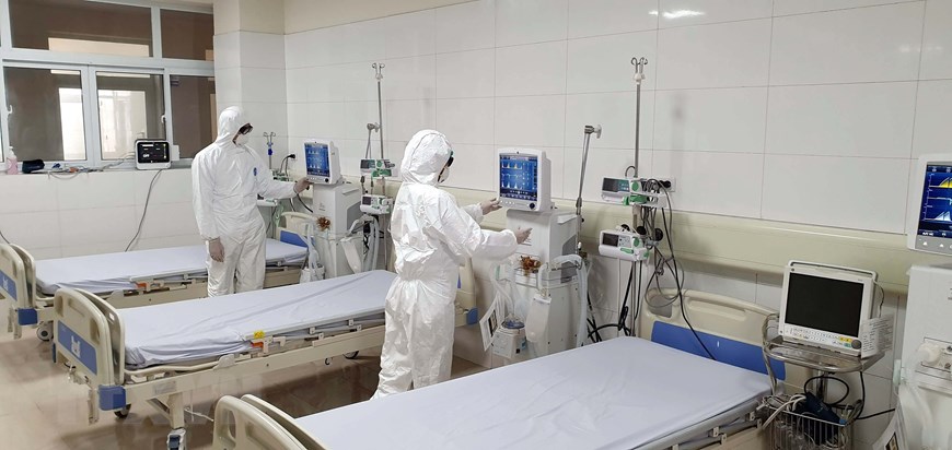 Tỉnh Quảng Ninh đã thành lập bệnh viện cách ly đặc biệt tại thành phố Móng Cái, sẵn sàng tiếp nhận, cách ly những người từ Trung Quốc nhập cảnh vào Việt Nam. (Ảnh: Bùi Đức Hiếu/TTXVN)