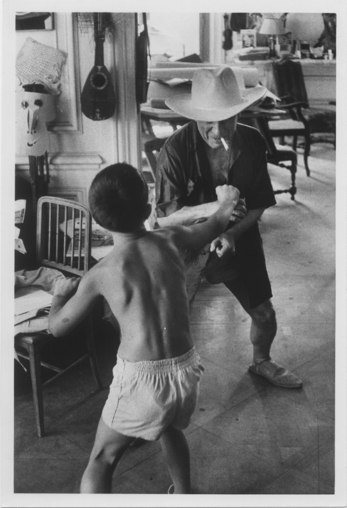 Claude Picasso, con trai “so găng” với cha, danh họa Picasso.