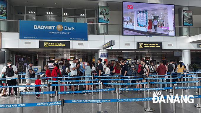 Sân bay Đà Nẵng dừng phát loa thông tin chuyến bay