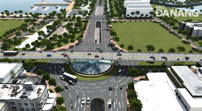 Ngày 29-3, khởi công cải tạo cụm nút giao thông phía tây cầu Trần Thị Lý
