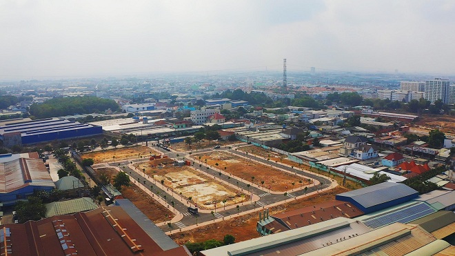 Áp dụng bảng giá đất mới, BĐS thành phố Thuận An tăng đến 30%.