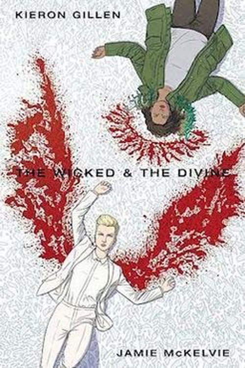 Bìa truyện tranh The Wicked + The Divine (Kẻ ác và Thánh thần).