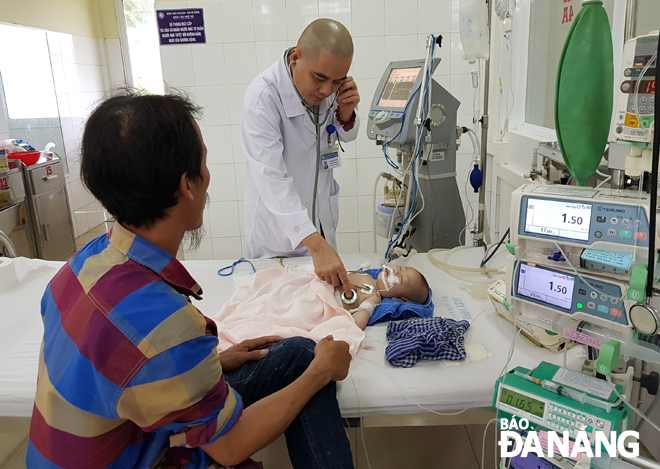 Bệnh viện Phụ sản - Nhi Đà Nẵng được đầu tư để trở thành bệnh viện tuyến cuối chuyên khoa, đáp ứng nhu cầu khám, chữa bệnh cho cả khu vực miền Trung - Tây Nguyên.  						    Ảnh: PHAN CHUNG