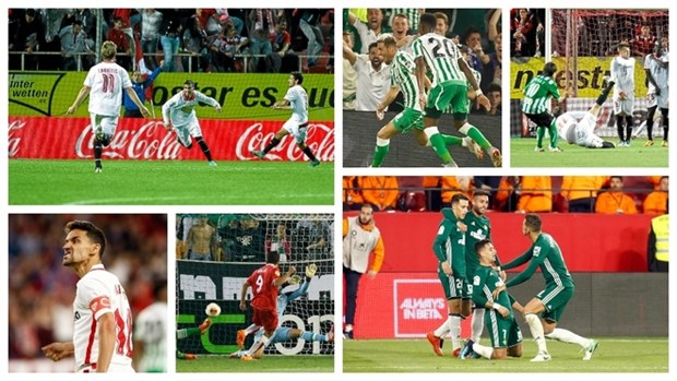 Sevilla - Betis, là trận đấu đánh dấu sự trở lại của La Liga sau dịch Covid-19. (Nguồn: Marca)