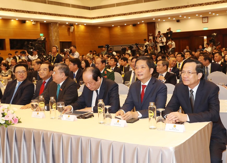 Các đại biểu dự lễ khai mạc Hội nghị Cấp cao ASEAN lần thứ 36. (Ảnh: Trọng Đức/TTXVN)