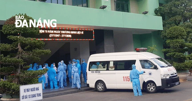 Lập bệnh viện dã chiến tại Trung tâm Y tế huyện Hòa Vang