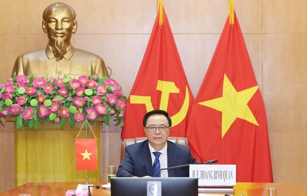 Head of the Party Central Committee’s Commission for External Relations Hoang Binh Quan (Photo: VNA) 