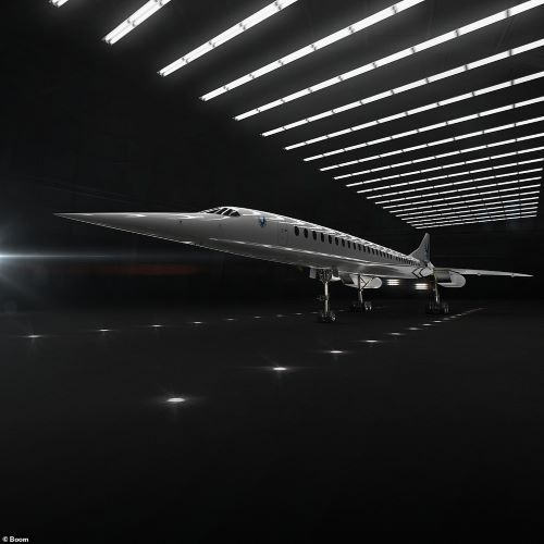 Overture là mô hình máy bay siêu thanh hàng đầu của Boom. Ảnh: Boom
