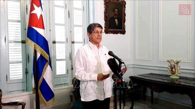Vụ trưởng các vấn đề về Mỹ thuộc Bộ Ngoại giao Cuba (Minrex) Carlos Fernandez de Cossio. Ảnh: AFP/TTXVN