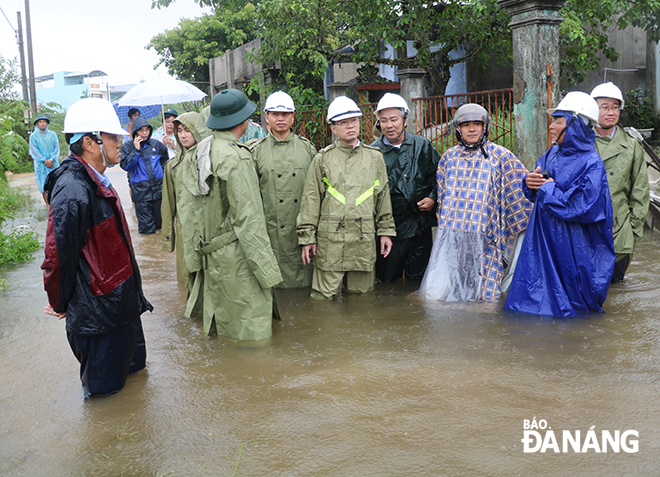 Bảo đảm an toàn cho người dân, nghiên cứu quy hoạch thoát lũ, chống ngập lụt lâu dài