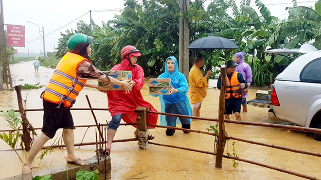 Mỹ hỗ trợ Việt Nam ứng phó bão Linfa
