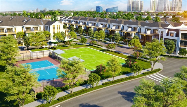 An overview of the Aqua City project developed by Novaland in the southern province of Đồng Nai. In the second quarter, Novaland (NVL)'s profit increased by 73 per cent year-on-year