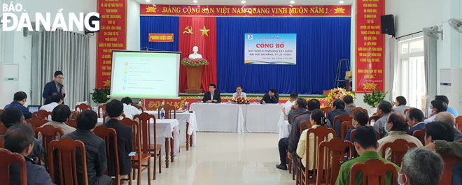 Công bố quy hoạch phân khu xây dựng Đại học Đà Nẵng