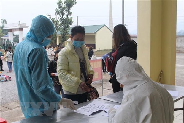 At a Covid-19 quarantine centre in the northern province of Thai Nguyen (Photo: VNA)