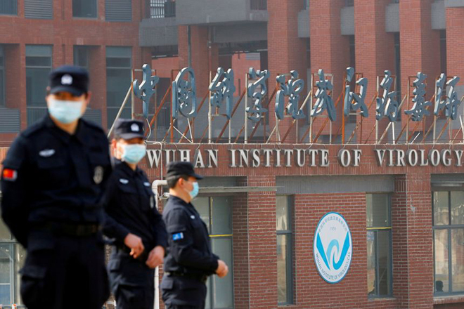 Viện Virus Vũ Hán. Ảnh: Reuters