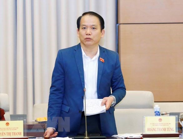 Chủ nhiệm Ủy ban Pháp luật của Quốc hội Hoàng Thanh Tùng. (Nguồn: TTXVN)