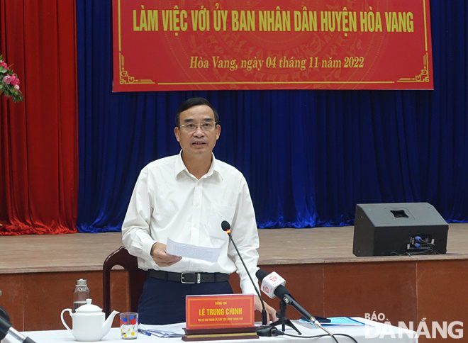Phát triển huyện Hòa Vang sớm trở thành thị xã
