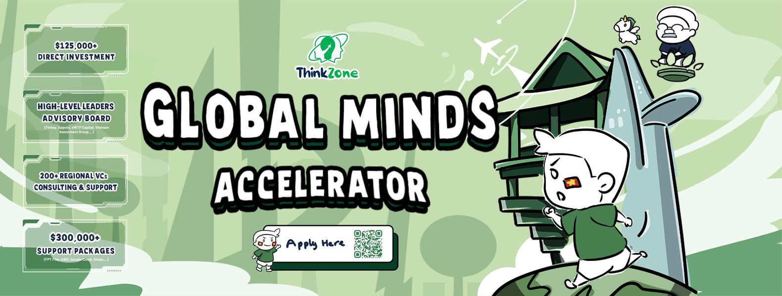 Mở cổng đăng ký cho chương trình Global Minds Accelerator