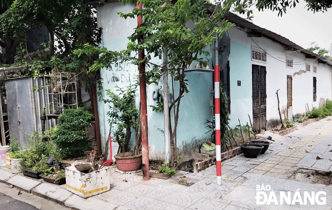 Căn nhà tình thương ở số 95 Trần Văn Dư được giao cho Mẹ Việt Nam anh hùng Hồ Thị Húy quản lý, sử dụng từ năm 1999 tới nay. Ảnh: ĐẮC MẠNH