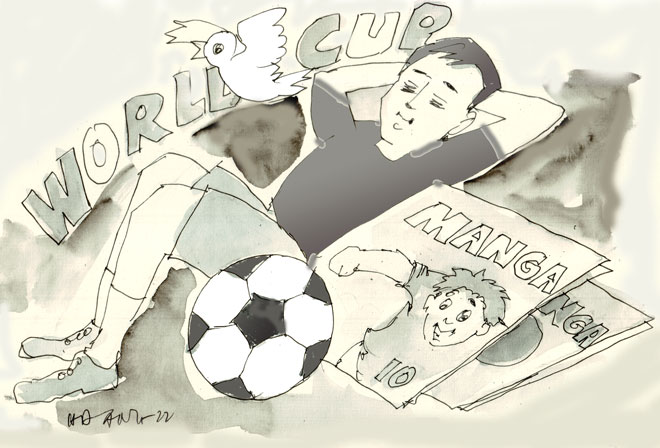 World Cup, manga và hồi ức những năm 2000