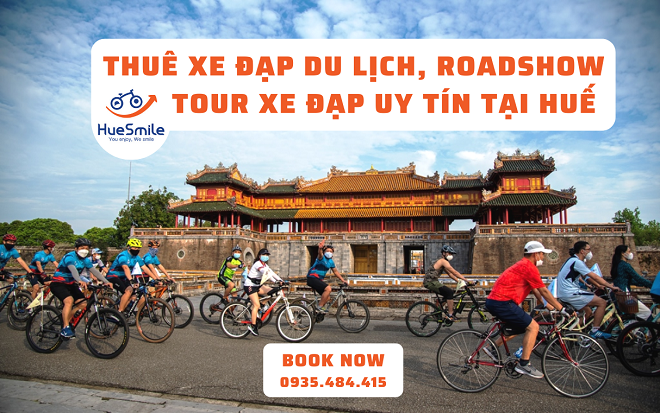 Thuê xe đạp du lịch, Roadshow & tour xe đạp uy tín nhất tại Huế