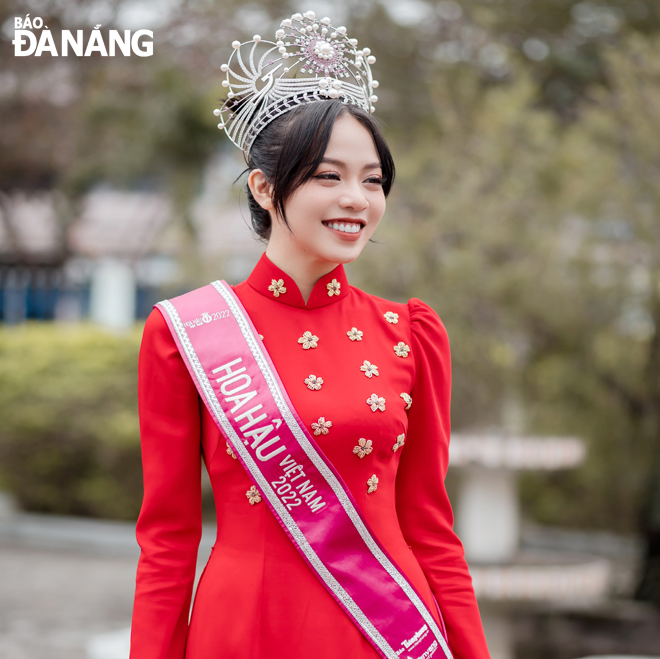 Hoa hậu Huỳnh Thị Thanh Thủy mong muốn quảng bá cho hình ảnh của quê hương Đà Nẵng