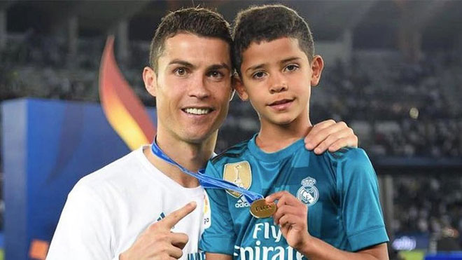 Ronaldo Jr. hứa hẹn là ngôi sao trong tương lai. Ảnh: Getty