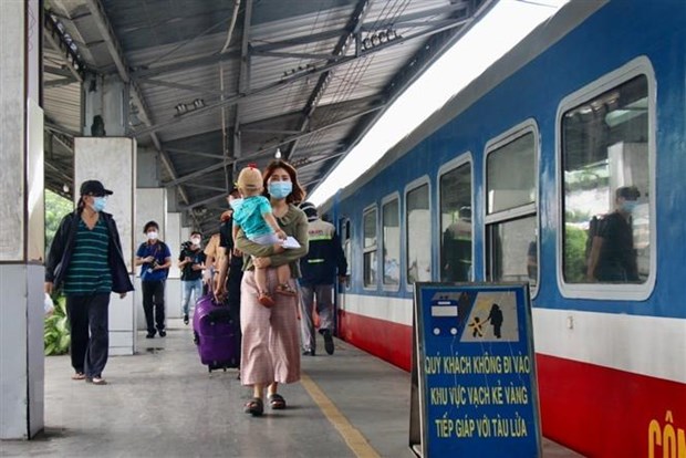 Đường sắt giảm giá vé tàu sau Tết Nguyên đán.