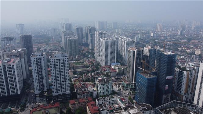 Hà Nội là địa phương có nhiều chung cư nhất cả nước với 1.135 tòa nhà chung cư thương mại, nhà ở xã hội. Ảnh minh họa: Tuấn Anh/TTXVN
