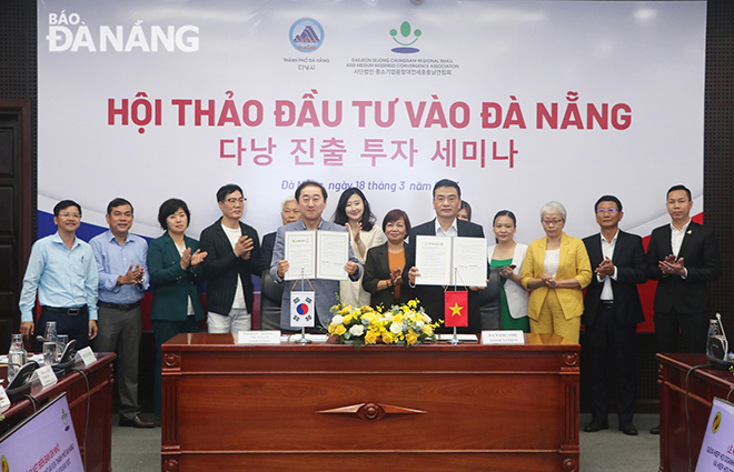Hỗ trợ, kết nối doanh nghiệp Hàn Quốc đầu tư tại Đà Nẵng