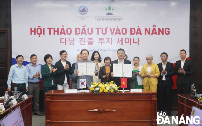 Doanh nghiệp Hàn Quốc xúc tiến đầu tư vào Đà Nẵng